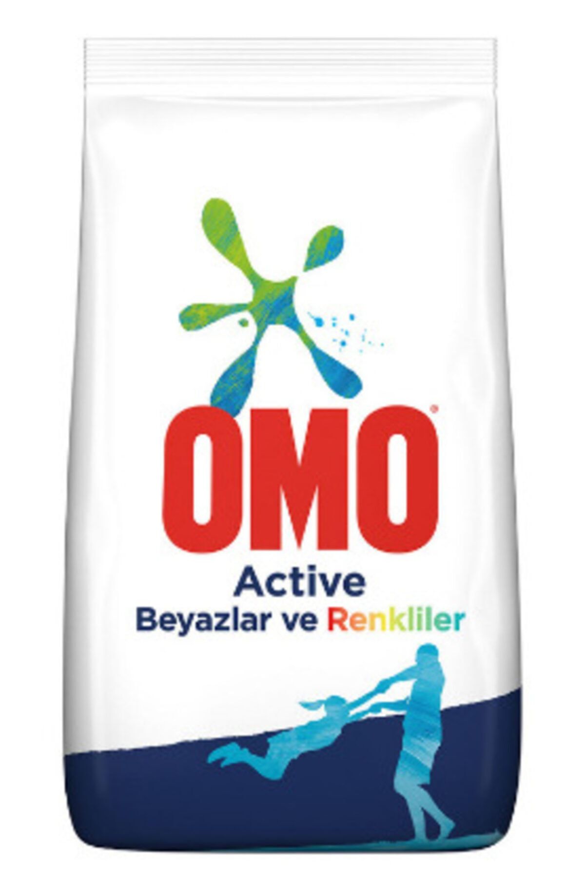 Omo Toz Çamaşır Deterjanı Active Beyazlar Ve Renkliler 10 Kg