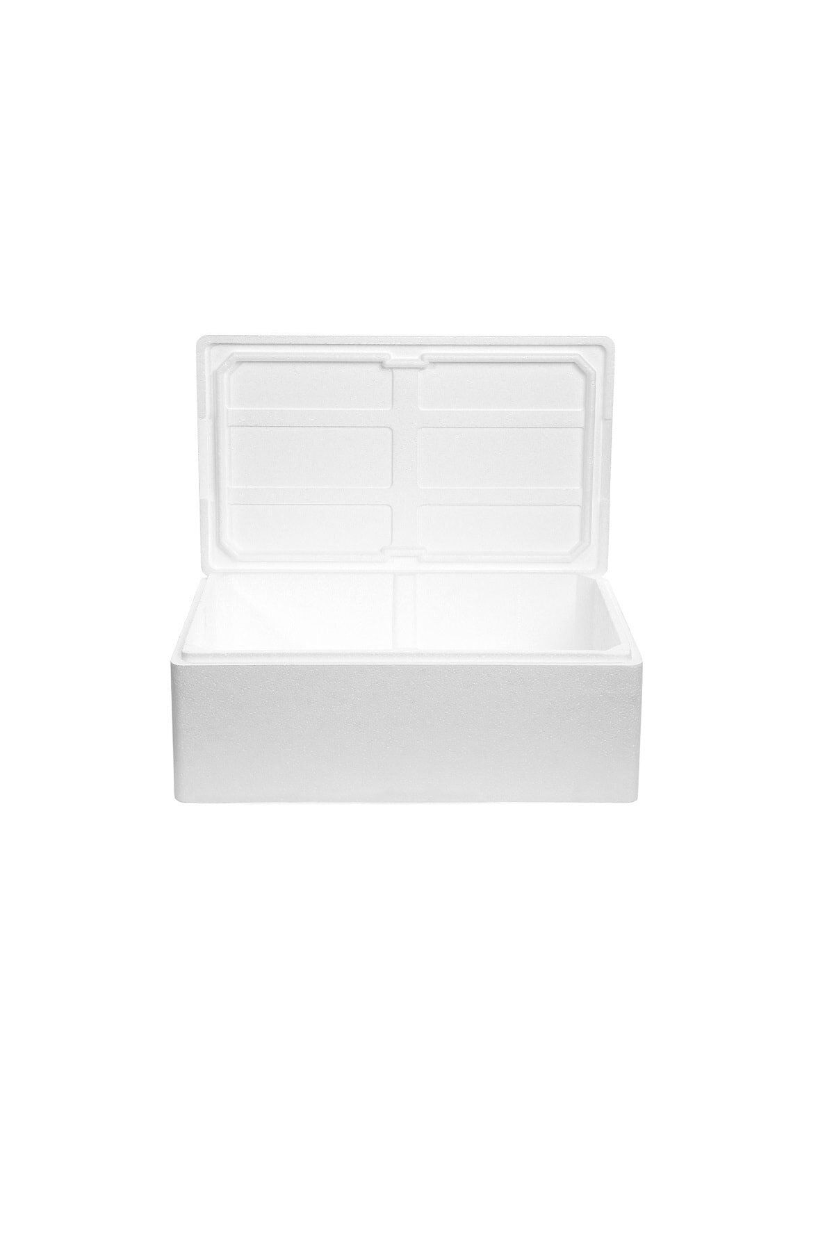 ViyolPazarı Beyaz Strafor Köpük Kutu (50x40x25,5) cm 15 kg - 1 Adet B-3