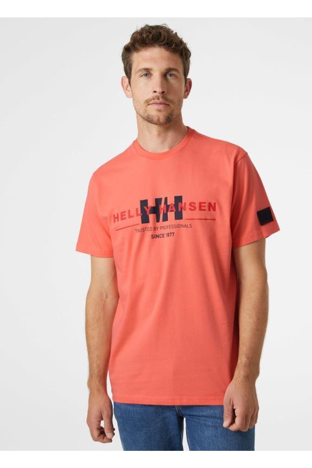 Helly Hansen Rwb Graphic - Peach Echo Erkek T-shirt