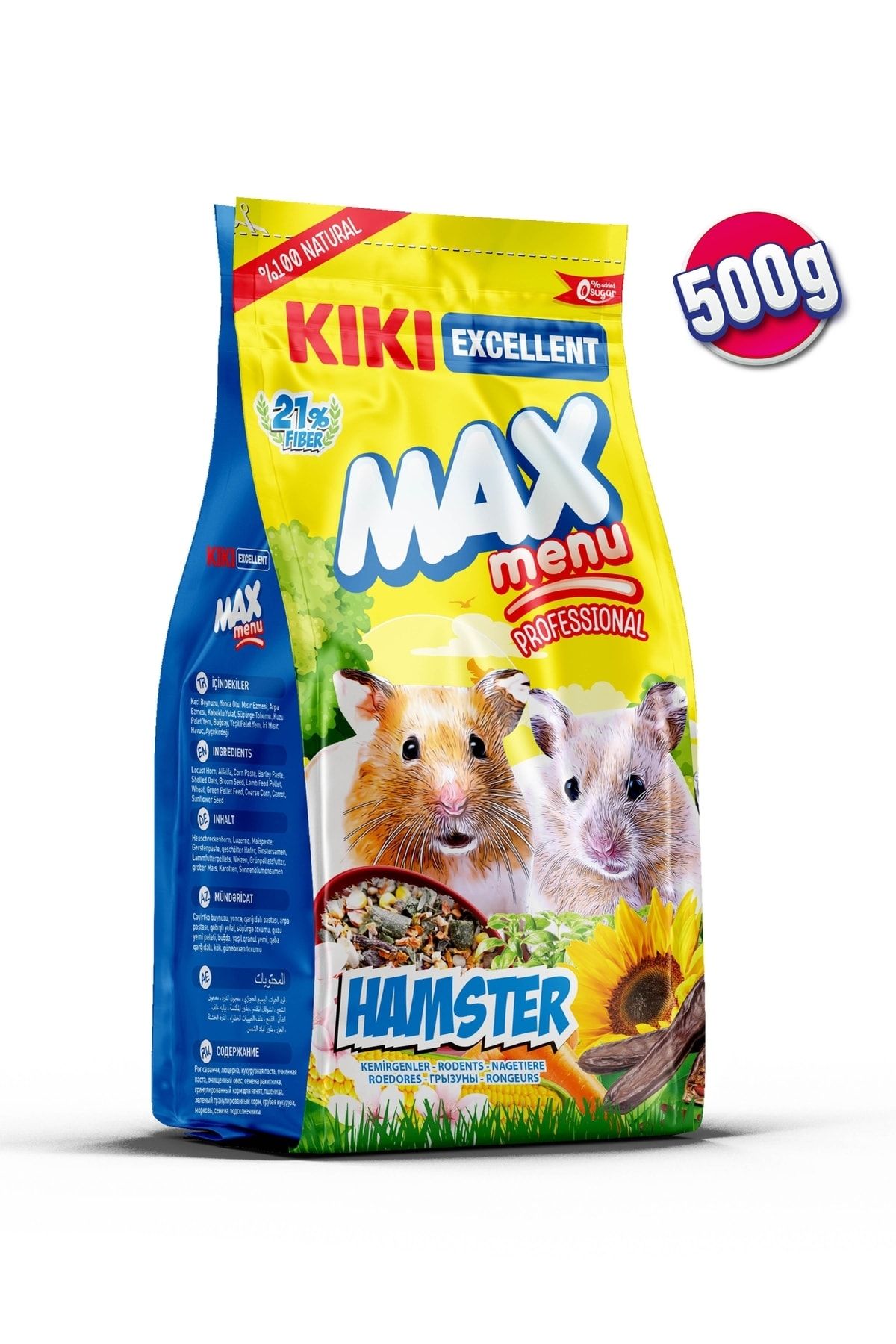 Kiki Excellent Kemirgen Max Menu Hamster Yemi 500 Gr. Kg305