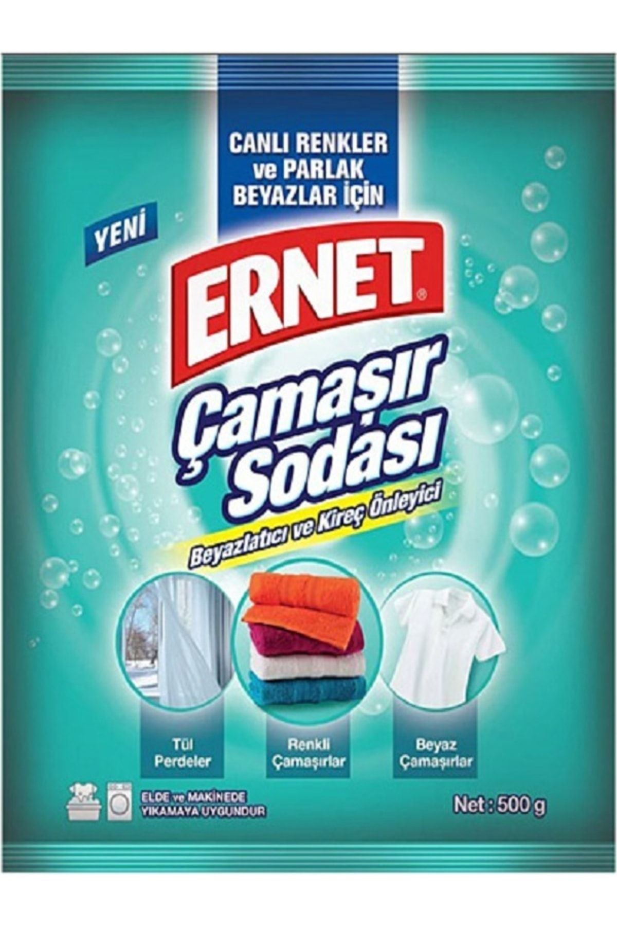 Ernet 500 Gr Çamaşır Sodası 2 Paket