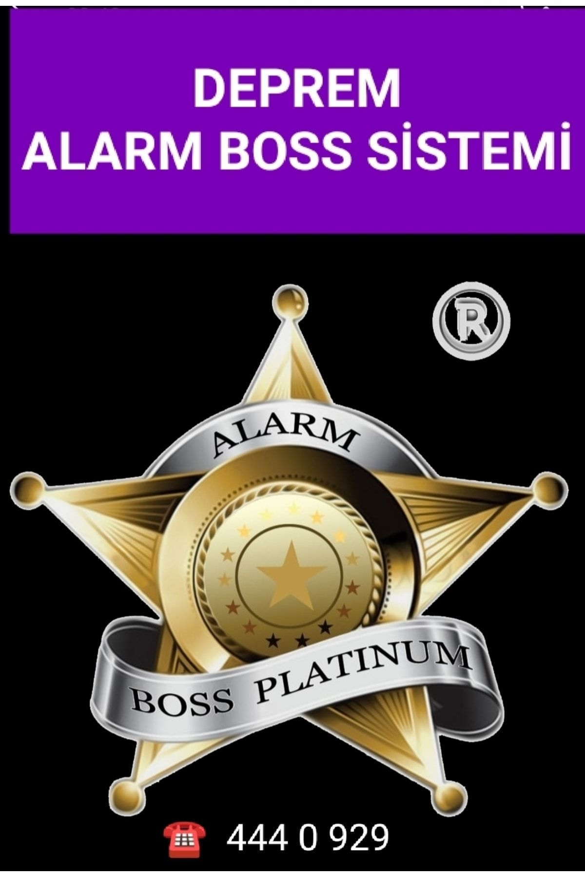 BOSS Deprem Alarm Sistemi