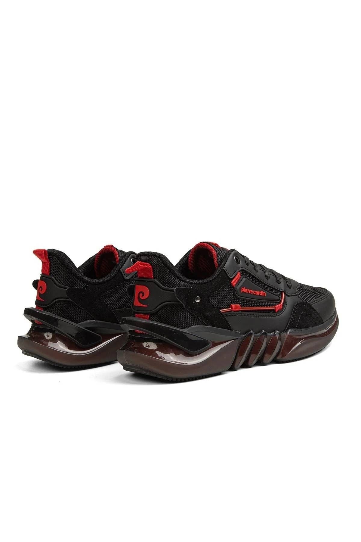 Pierre Cardin Pc-31362m Erkek Spor Ayakkabı Siyah Kırmızı