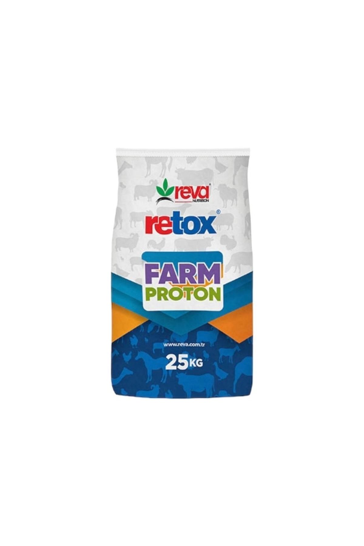 REVA Retox Farm Proton Vitamin-organik Ve Inorganik Mineral Hayvan Yem Katkı 25 Kg