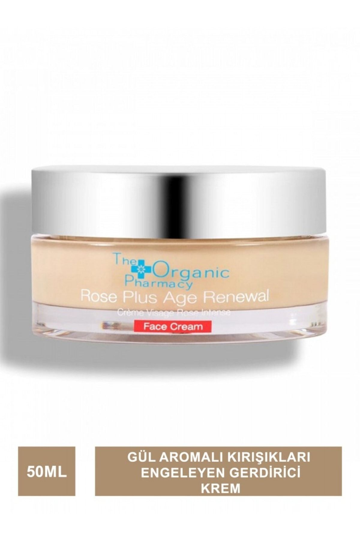 The Organic Pharmacy Rose Plus Anti-ageing Face Cream - Anti Aging Etkili Yaşlanma Karşıtı Ve Aydınlatıcı Yüz Kremi 50 Ml