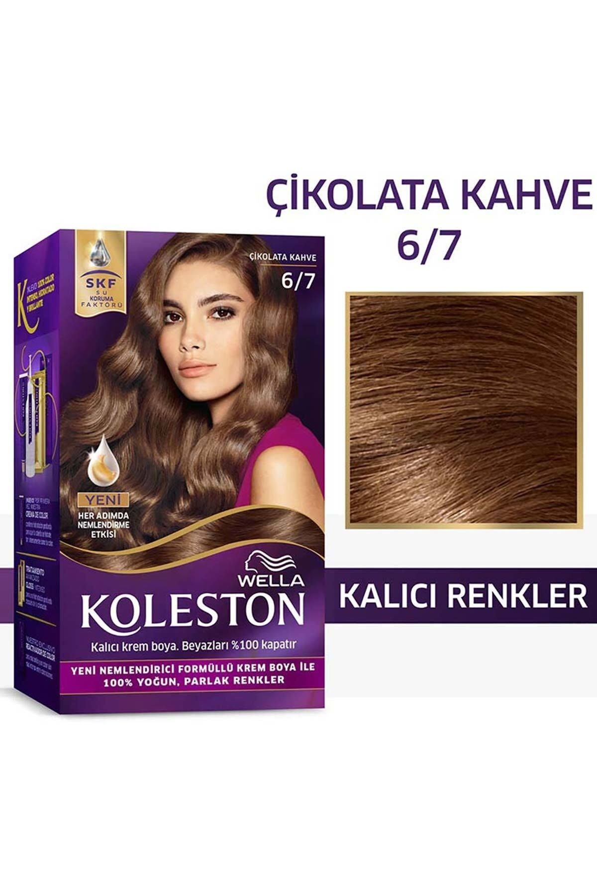 Wella Koleston Saç Boyası Kıt 6/7 Çikolata Kahve