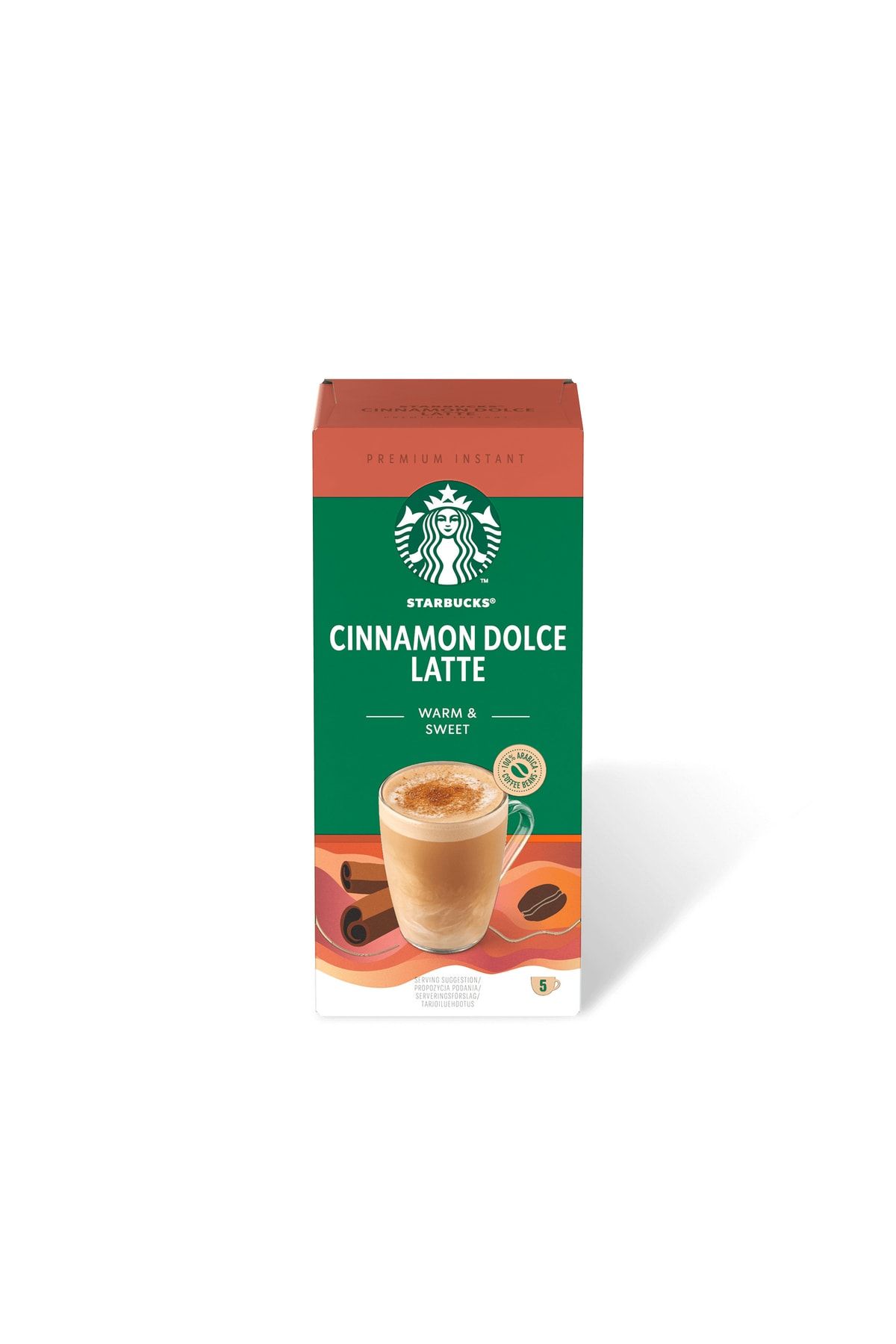 Starbucks Cinnamon Dolce Latte Premium Kahve Karışımı 4x23g Paket