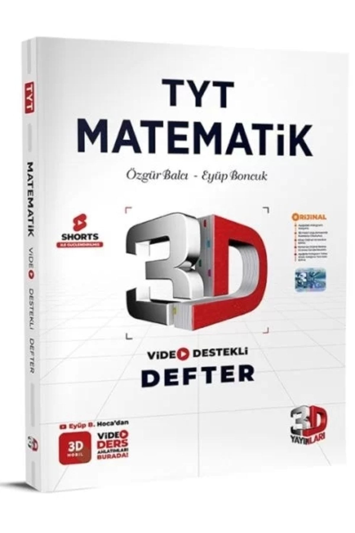 Fom Kitap Yayınları 3d Tyt Matematik Video Defter Not