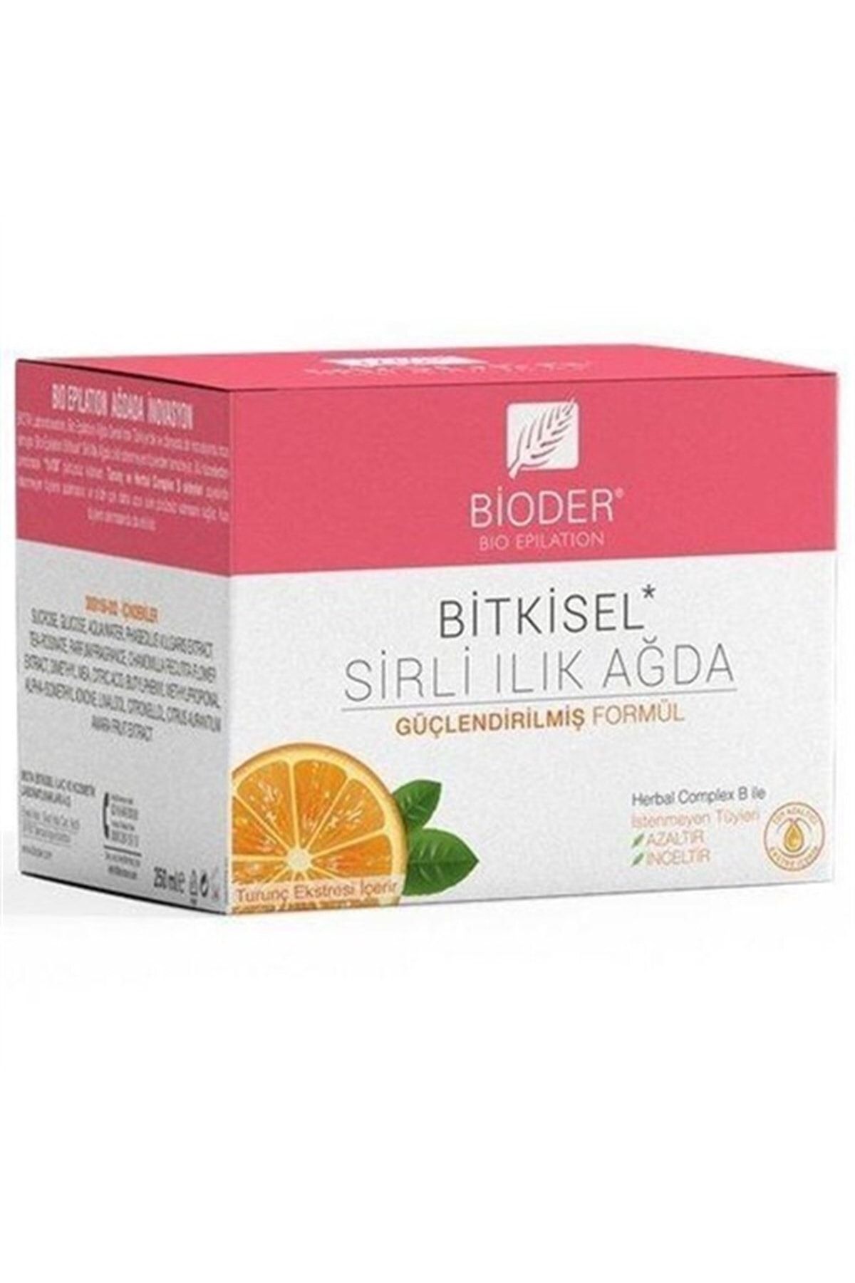 Bioder Tüy Azaltıcı Sirli Ilık Ağda