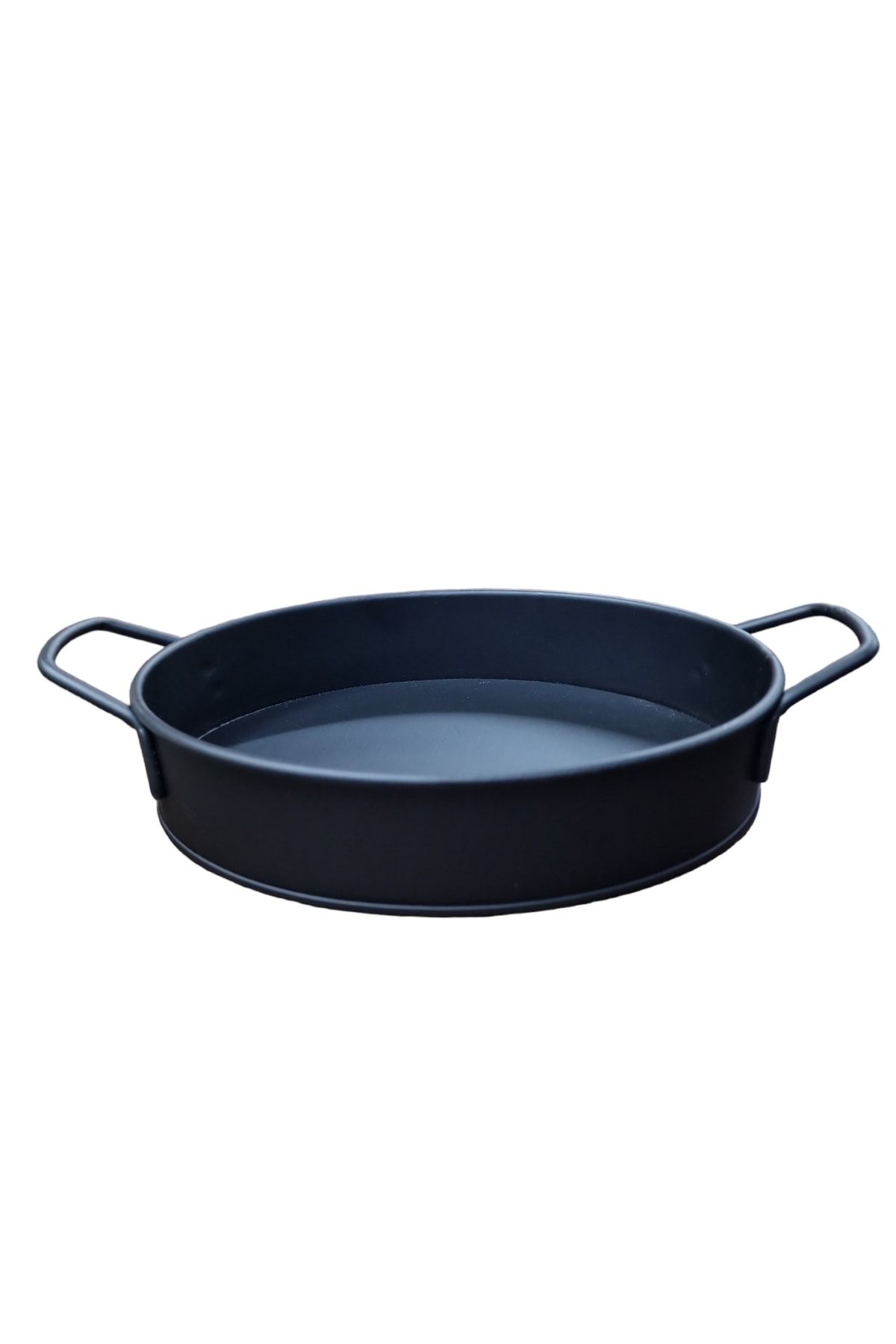 Matar Endüstriyel Mutfak Ekipmanları Metal Siyah Renk Patates Sunum Kovası 26*15 Cm Orta Boy