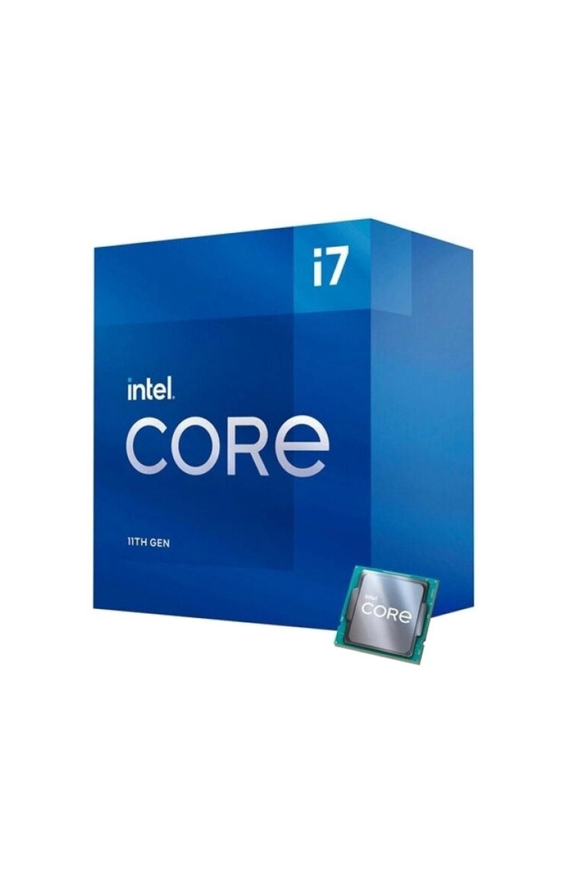 Intel Core I7 11700f Tray Çekirdekli 2.50 Ghz 16mb 65w (novga) 1200p Tray Kutusuz Işlemci