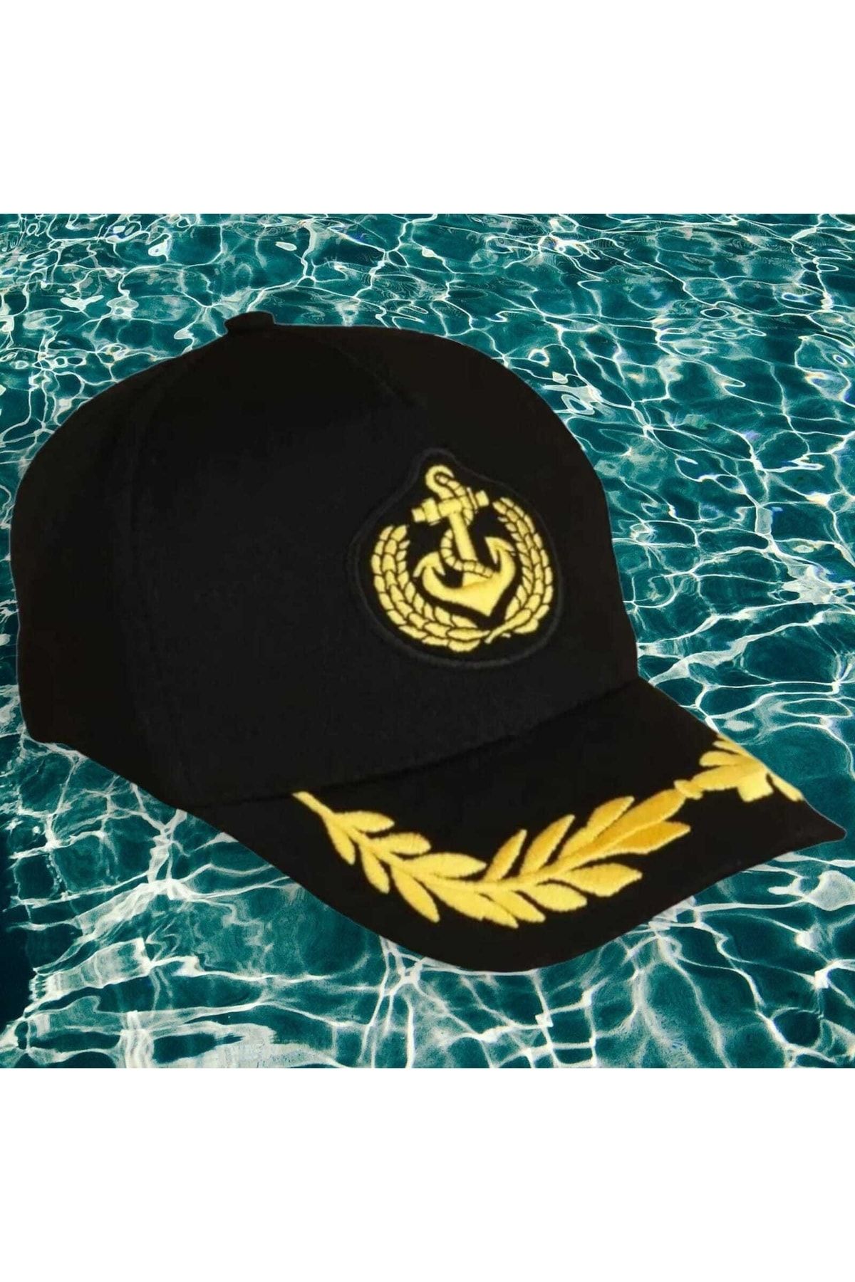 Tezzgelsin Unisex Arkadan Ayarlanabilir Denizci Kaptan Kep Şapka
