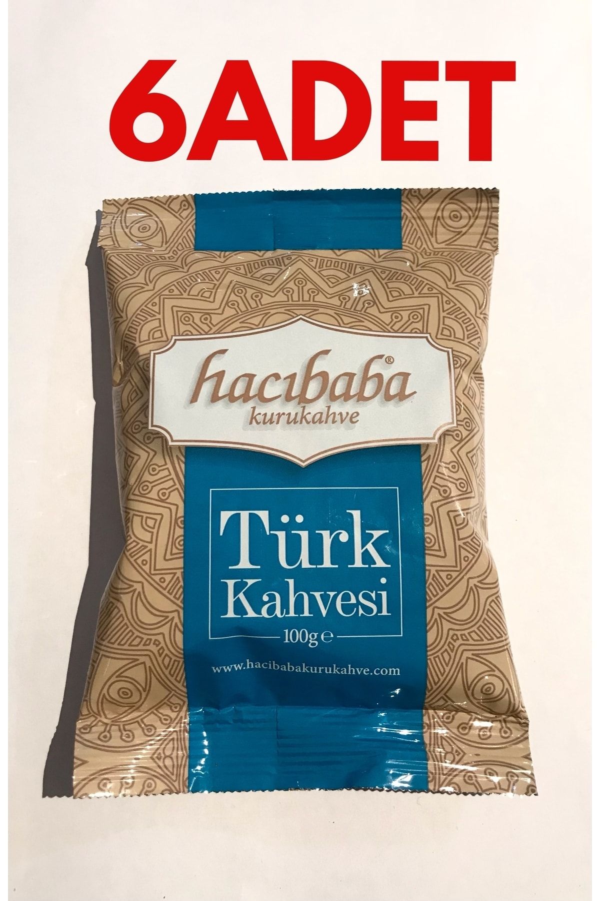 Hacıbaba Türk Kahvesi 100g 6adet