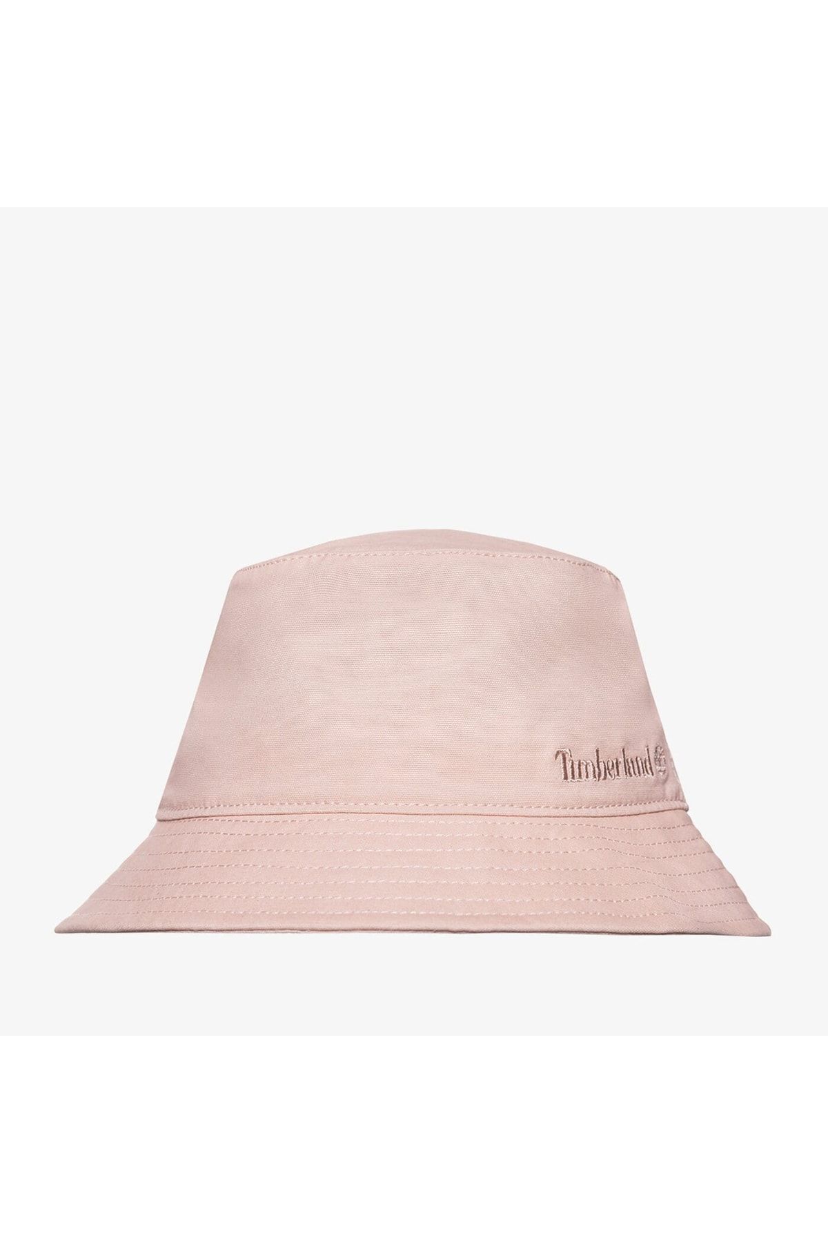 Timberland Peached Cotton Canvas Bucket Hat - Cameo Rose