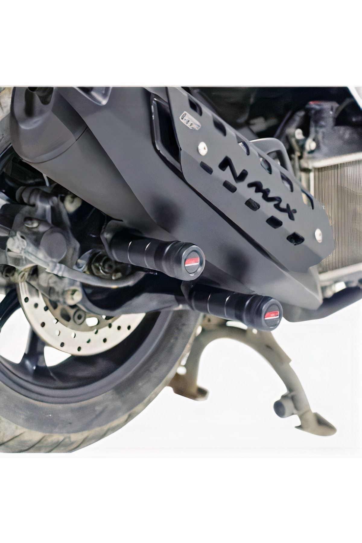Gogo Yamaha Nmax 125 / 155 2015-2020 Uyumlu Egzoz Koruma Kapağı Siyah