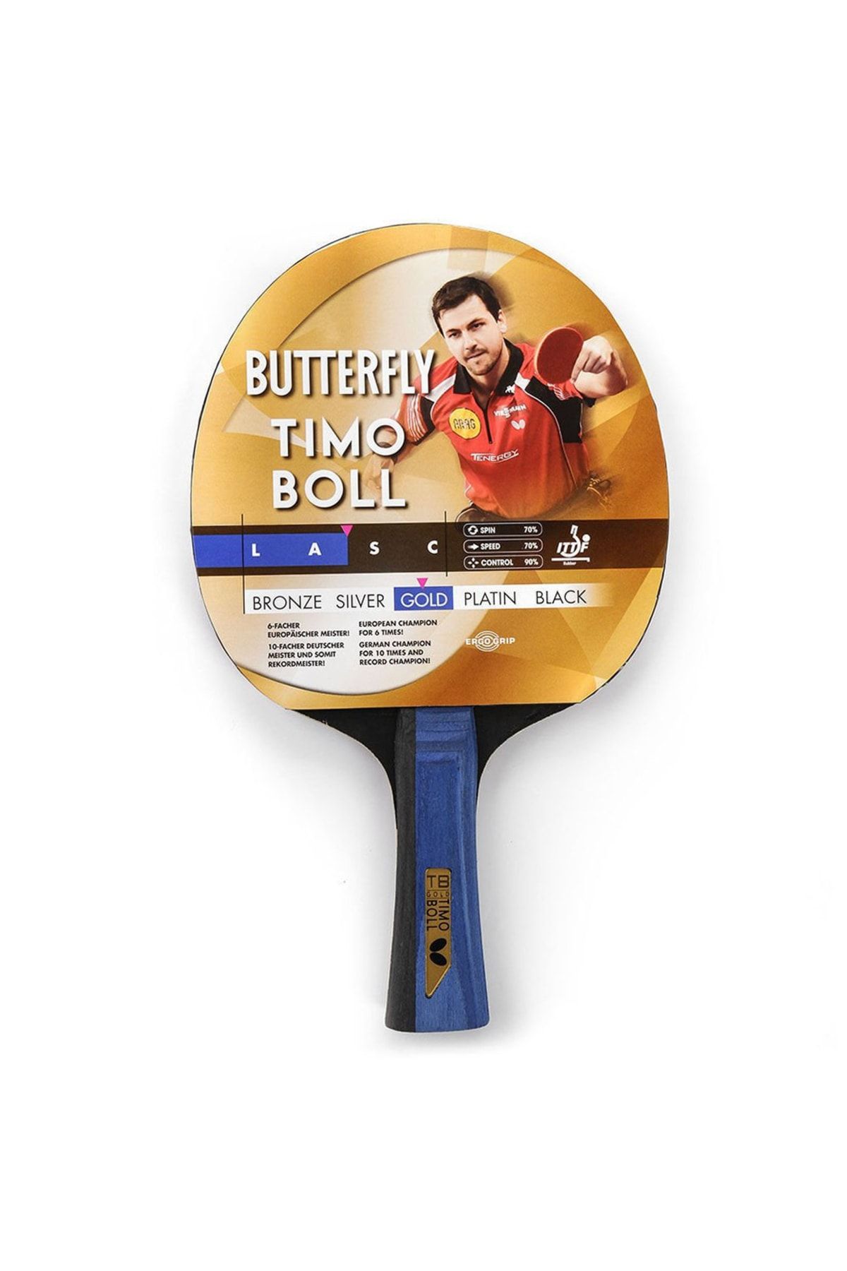 BUTTERFLY Timo Boll Gold Masa Tenisi Raketi