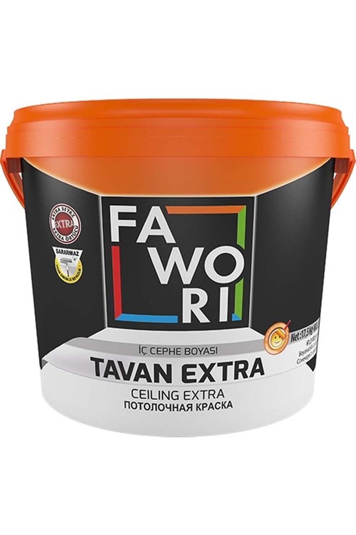Fawori Extra Tavan Boyası 17.5 kg