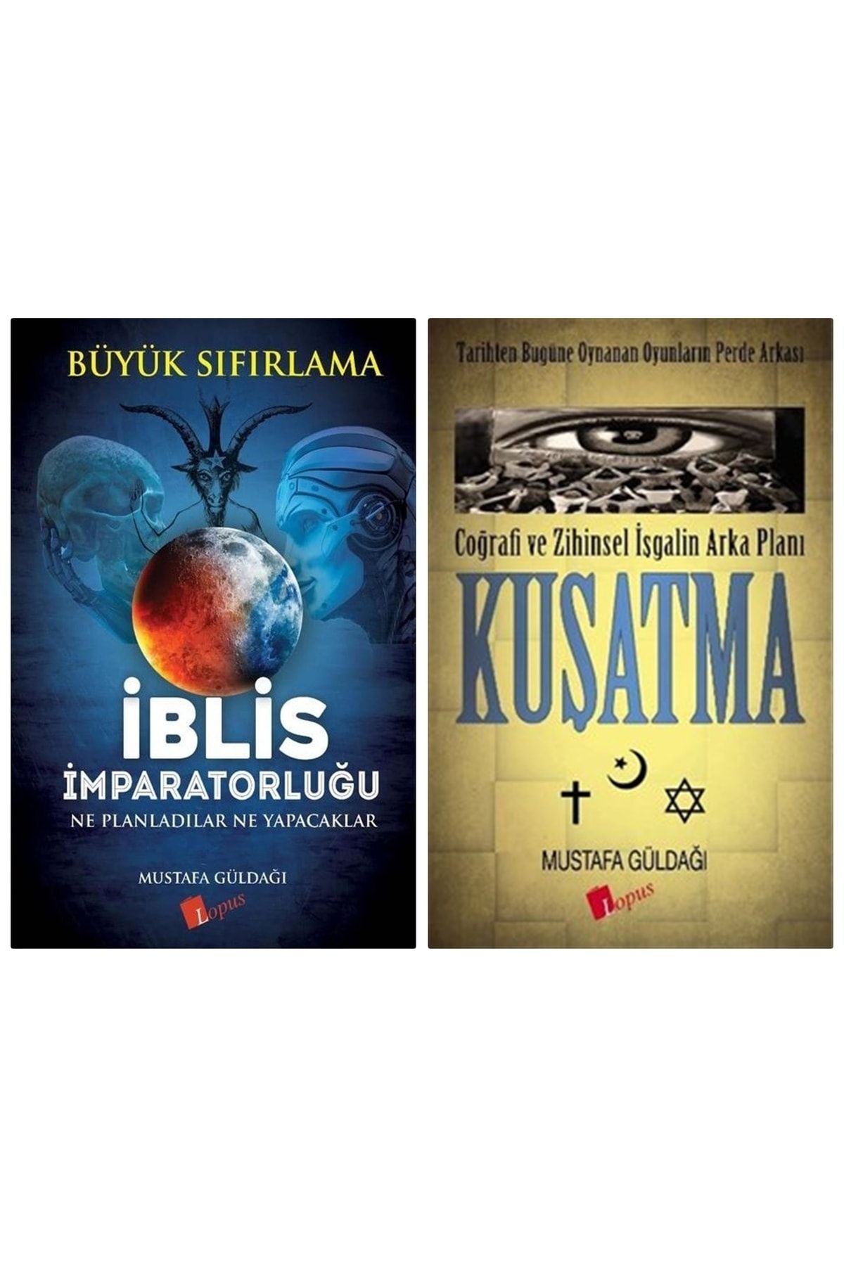 Lopus Yayınları Iblis Imparatorluğu Büyük Sıfırlama - Kuşatma Mustafa Güldağı Karton Kapak 2 Roman