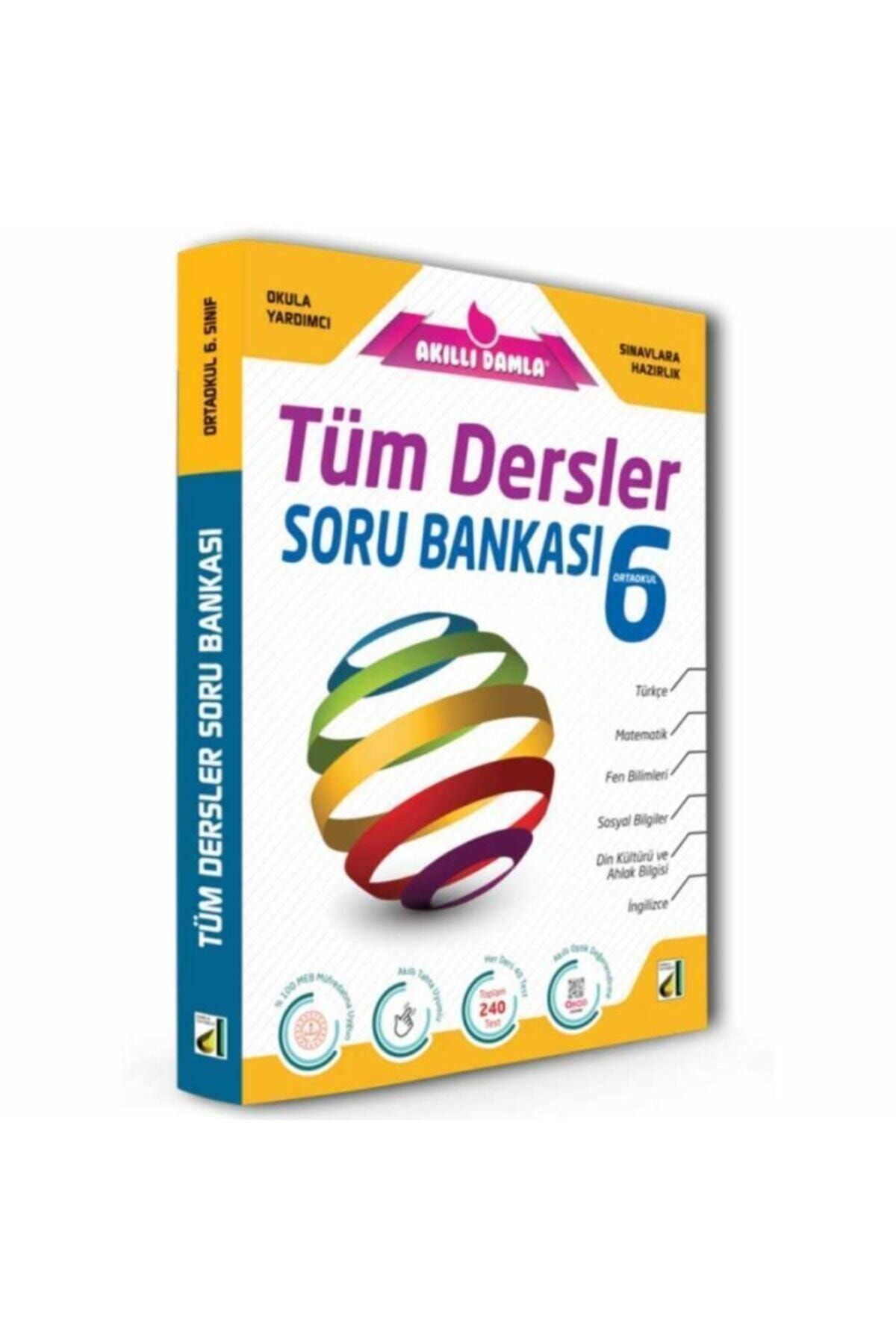 Damla Yayınevi Damla 6. Sınıf Tüm Dersler Soru Bankası