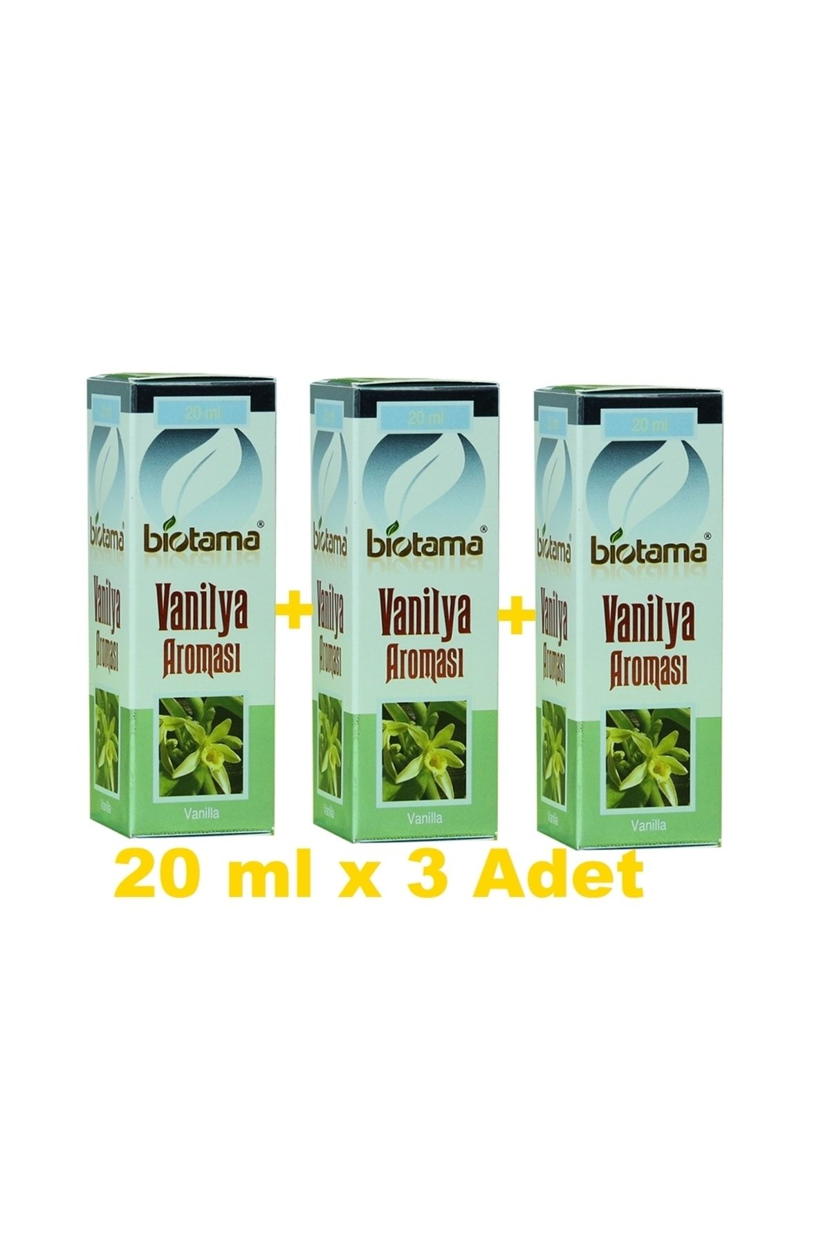 Biotama Vanilya Aroma Yağı 20 Ml X 3 Adet