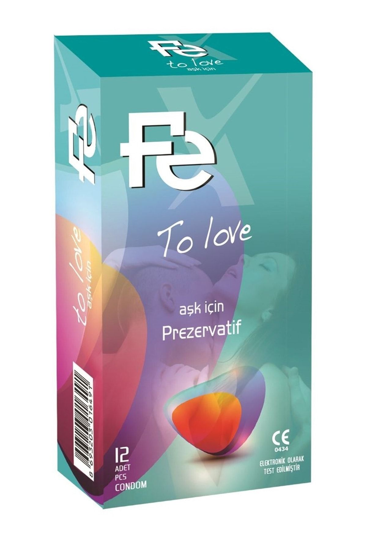 Fe To Love Aşk Için Ince Prezervatif 12'li