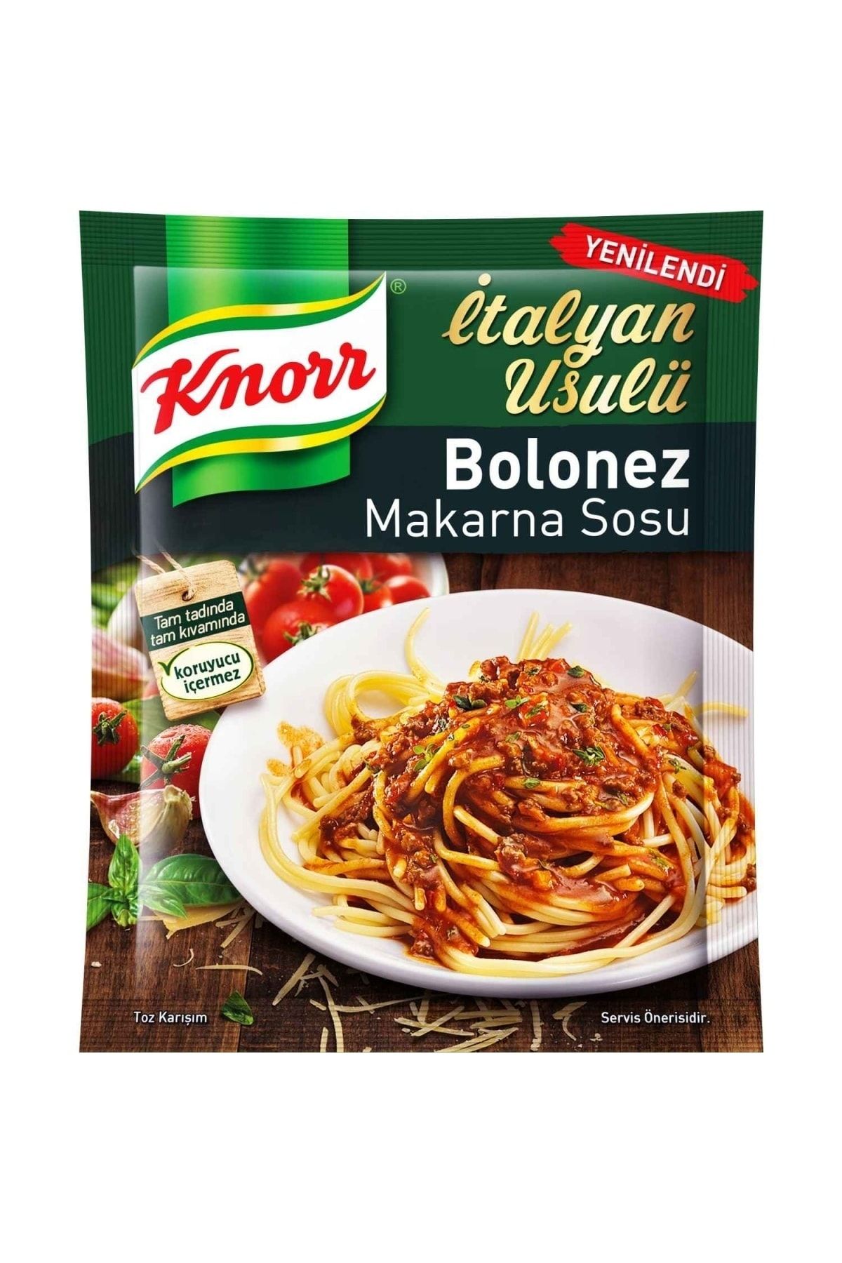 Knorr Findit Makarna Sos Spaget-bolonez 45g X 12 Adet