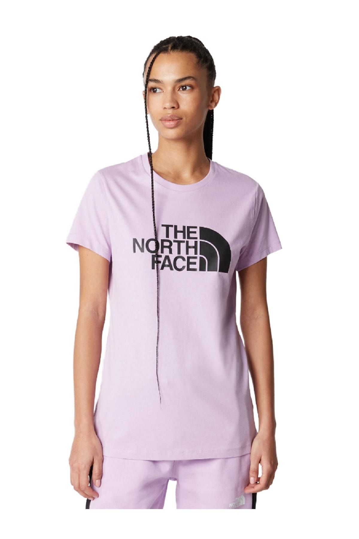 The North Face Nf0a4t1q W S/s Easy Tee Pembe Kadın T-shirt