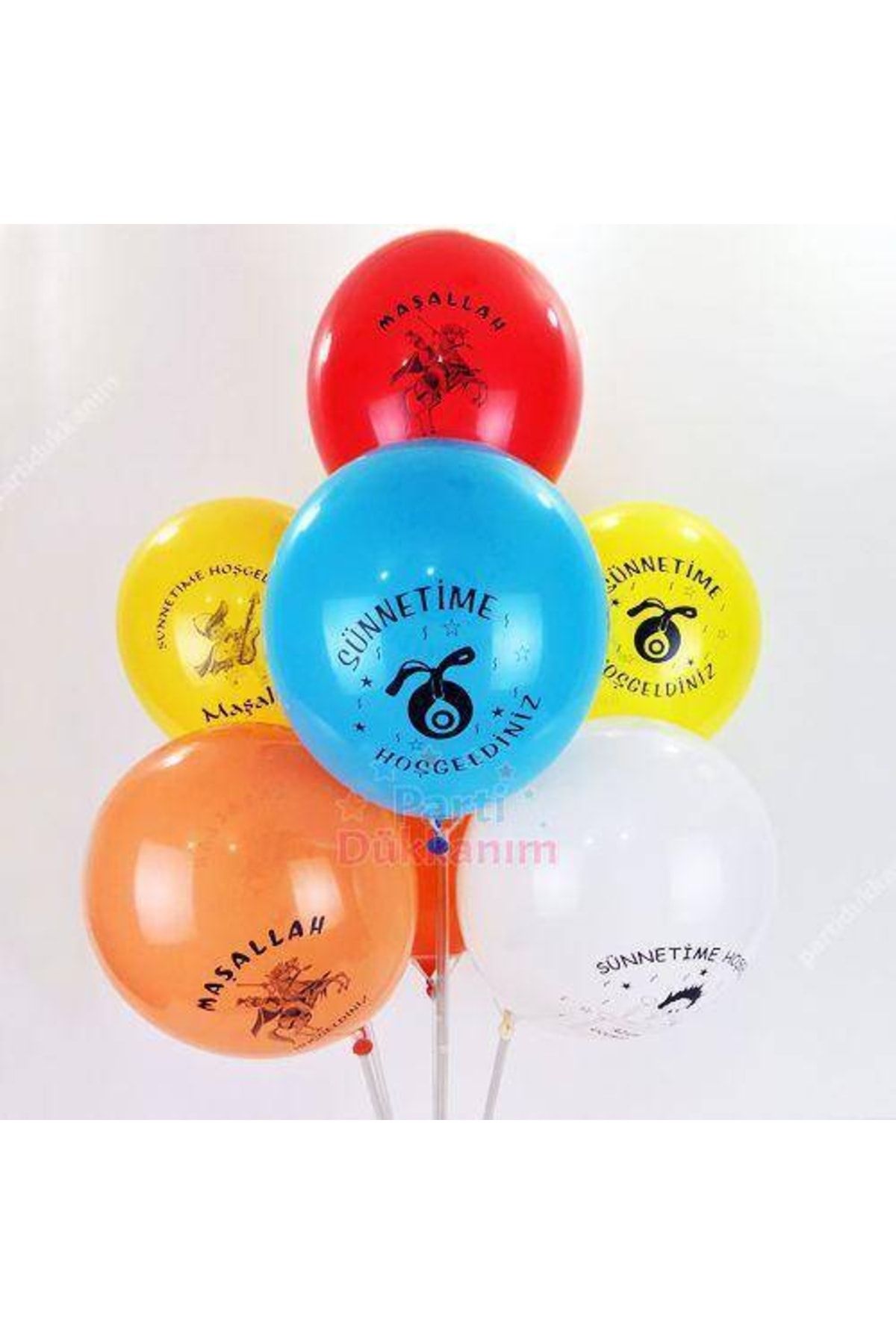 Parti Dükkanım Sünnet Balonları (10 Adet)