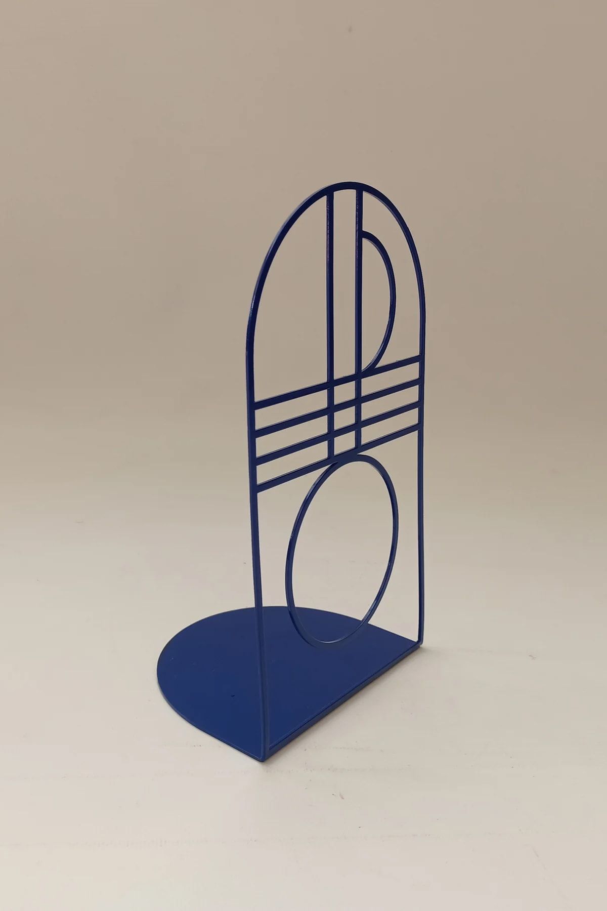 Rarart Concept Mavi Metal Kitap Tutucu - Kompakt Ve Şık Tasarım