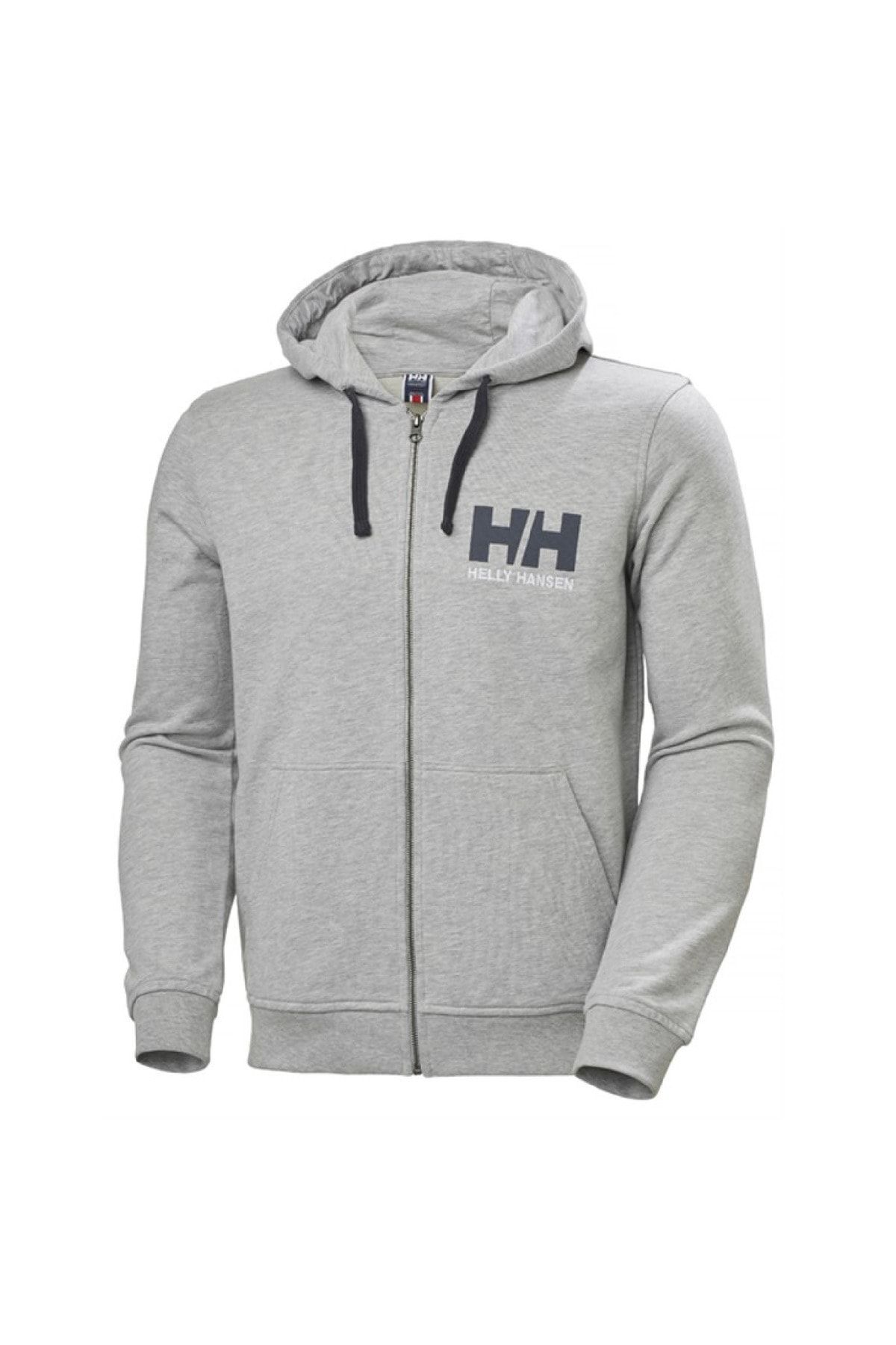 Helly Hansen Hh Logo Full Zip Hoodie Erkek Sweatshirt Hha.34163-9