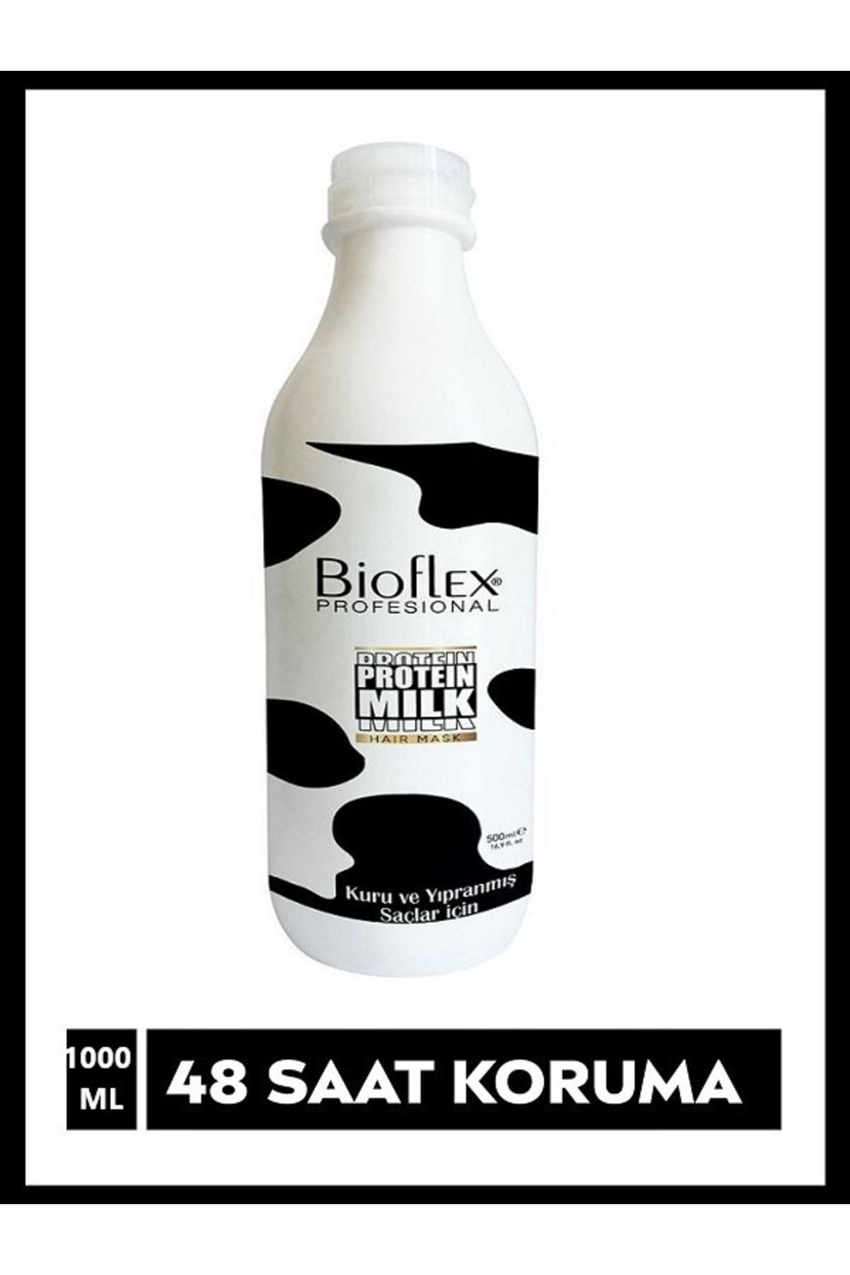 Bioflex Keratin Sütü 1000 ml Duş Sonrası Saç Uçlarına Uygulanabilir