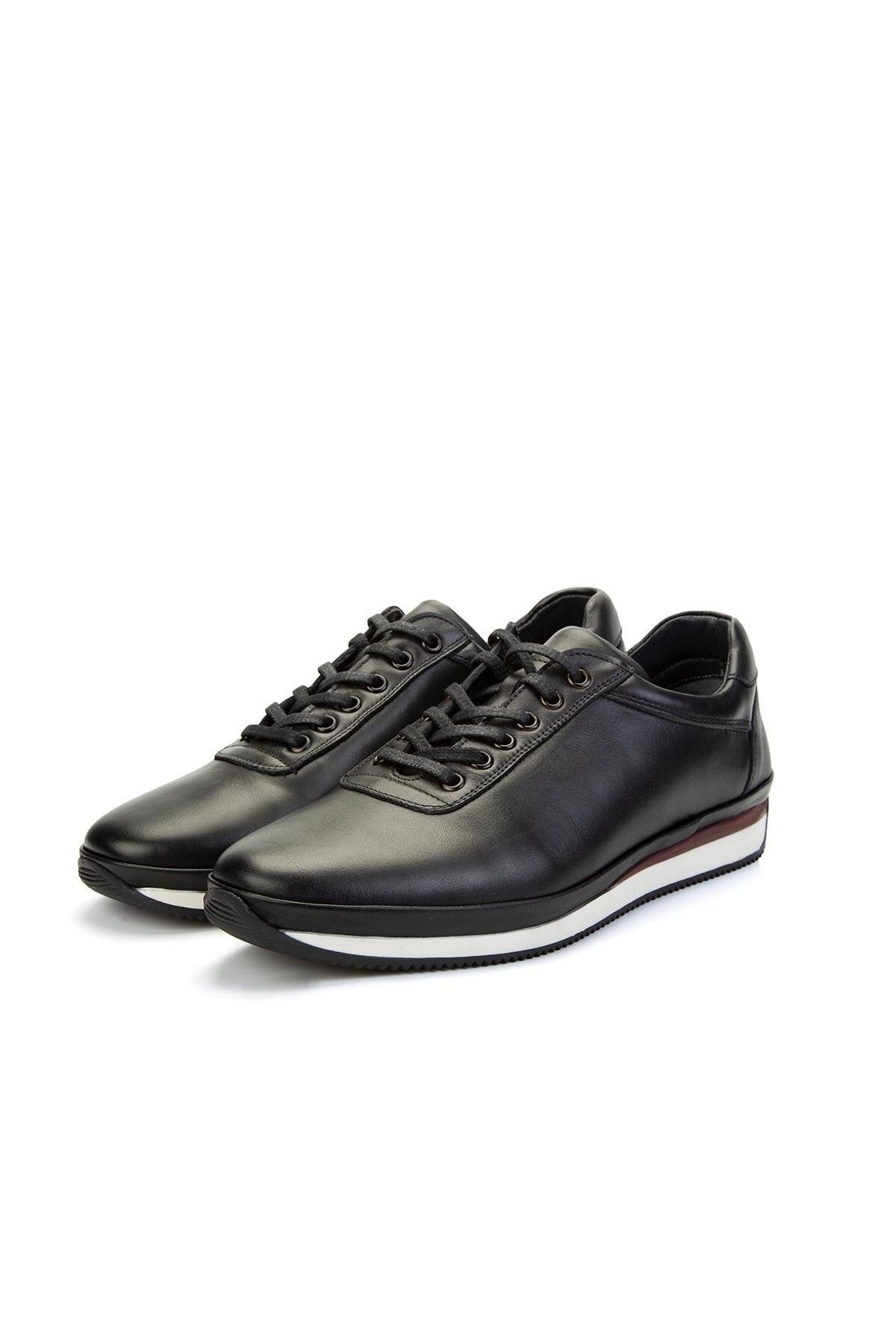 Ducavelli Plain Hakiki Deri Erkek Günlük Ayakkabı, Casual Ayakkabı, %100 Deri Ayakkabı