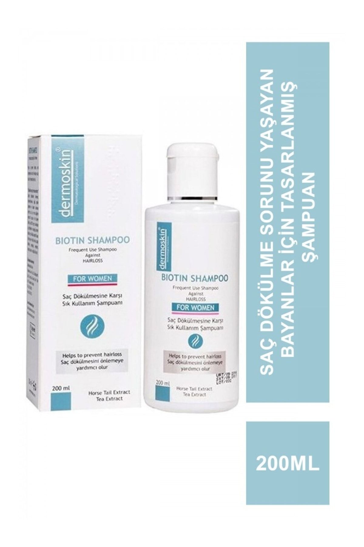 Dermoskin Biotin Şampuan Kadın 200 Ml