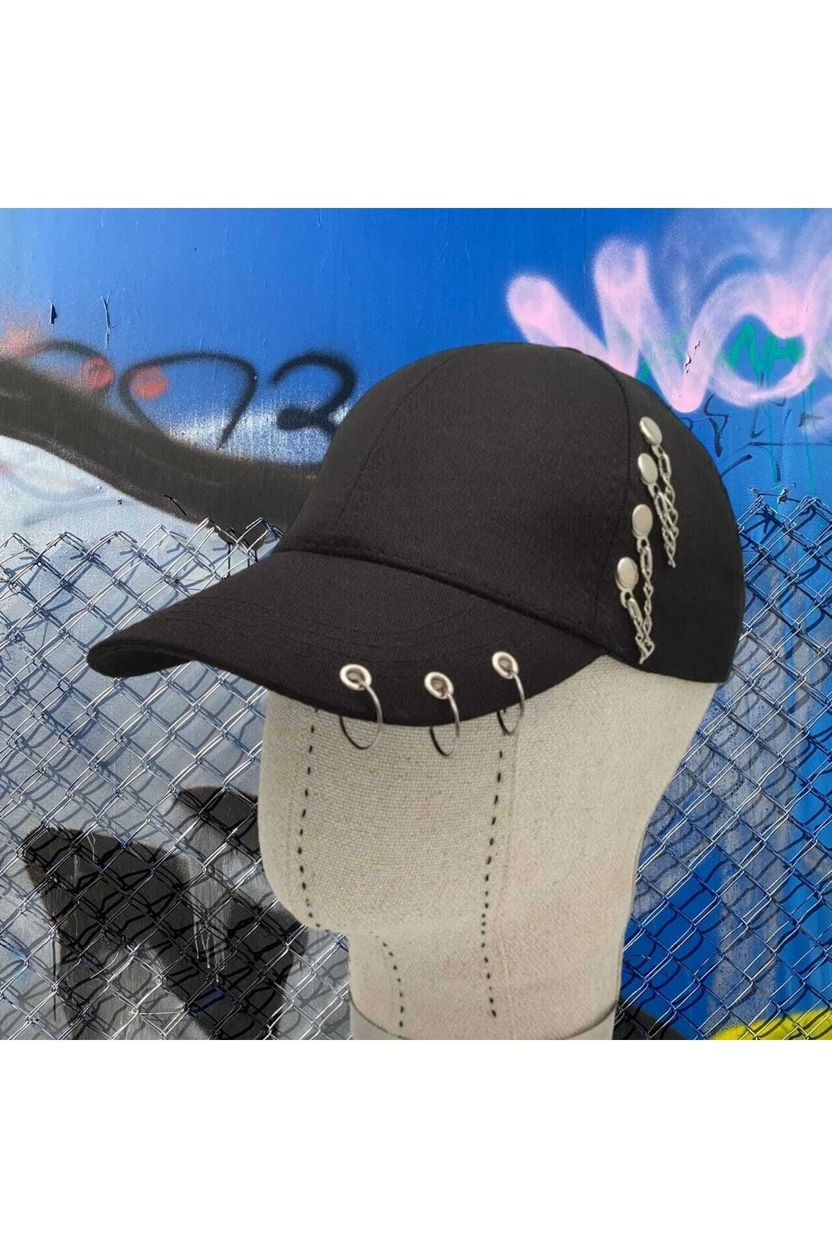 Mood Agenda Unisex K Pop Tasarım Piercing Şapka