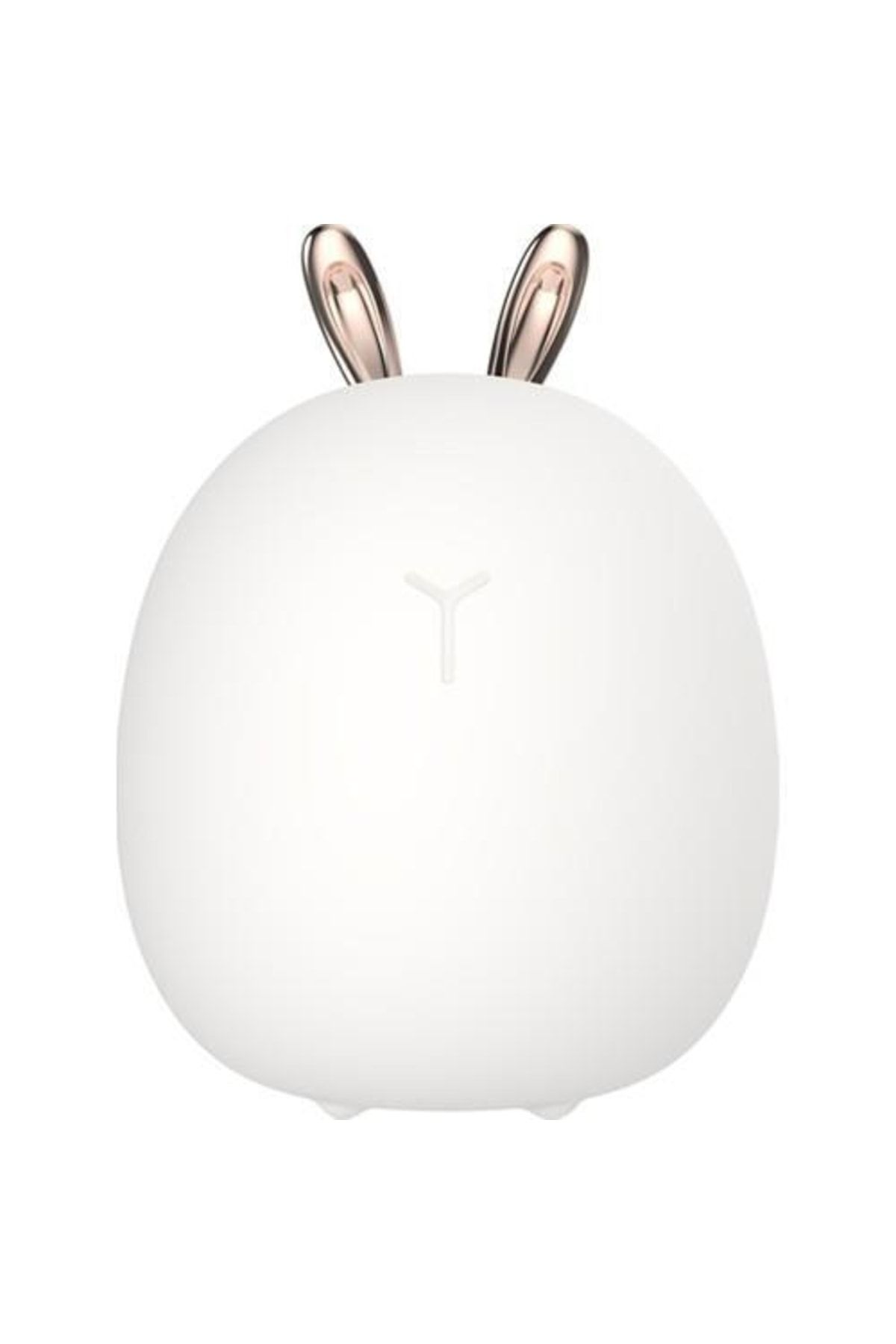 Schulzz Tavşan Kulaklı Model Beyaz Işık 3 Kademeli Silikonlu Gece Lambası
