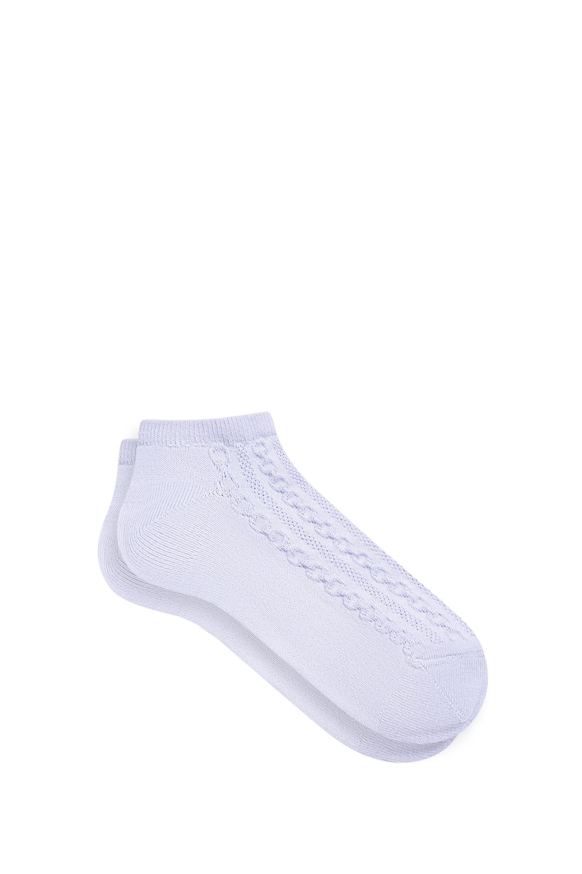 Mavi Lila Patik Çorabı 1911398-82533