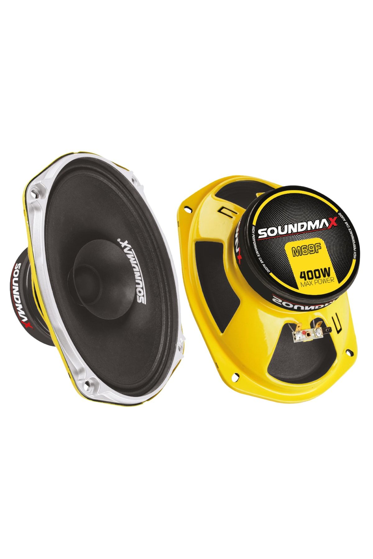 Soundmax Sx-m69f 6x9 Oval 400w Midrange Paketi Çiftli Masella Garage Audio Oval