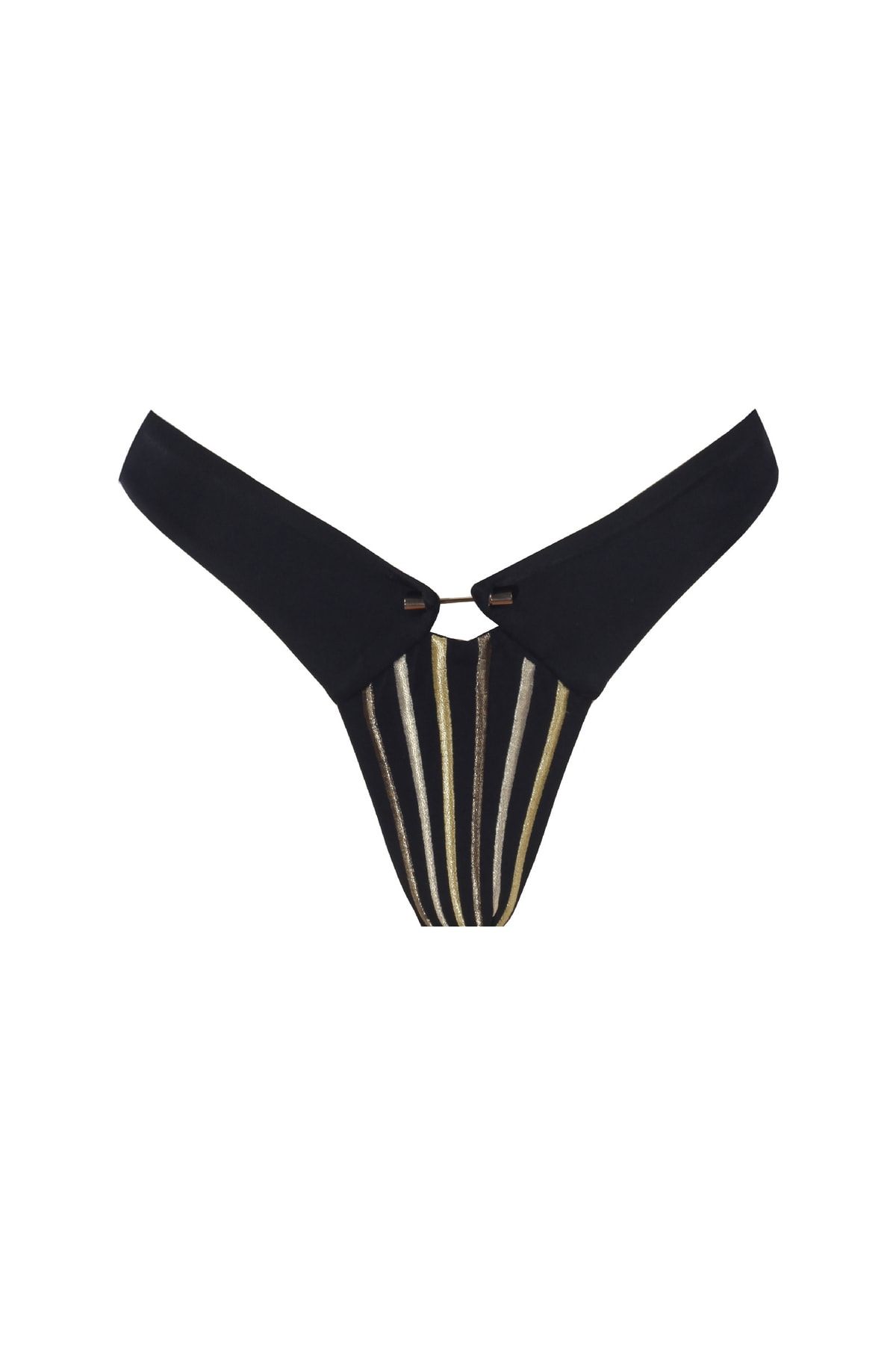 Monument Swimwear Adeena - Bikini Altı - Siyah Altın