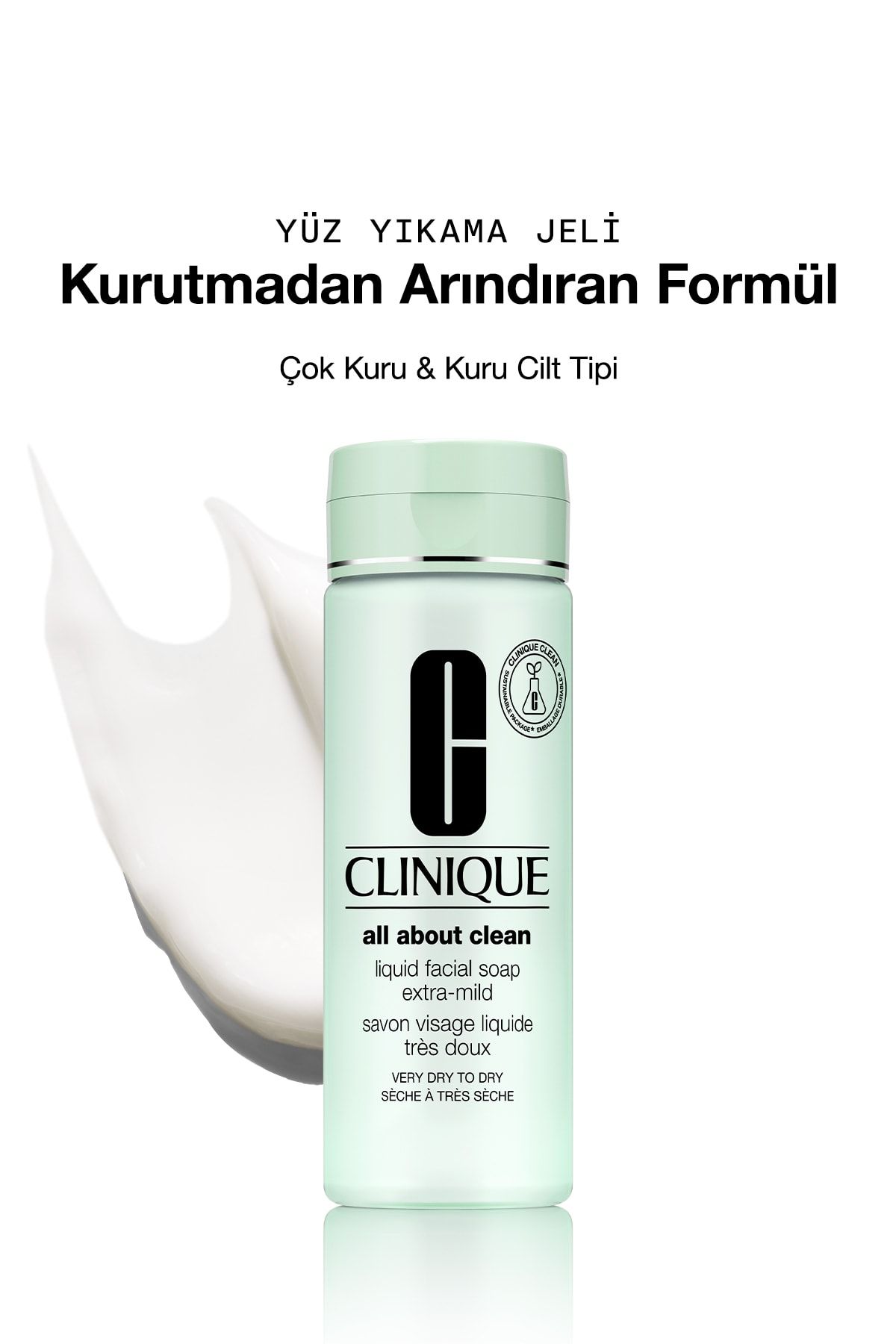 Clinique Liquid Facial Soap Extra-mild- Yüz Temizleme Jeli 200 Ml