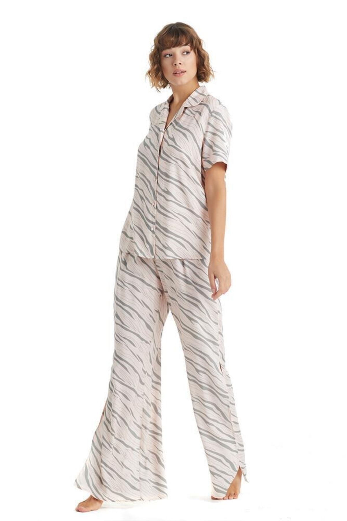 Blackspade Kadın Kısa Kol Pijamatakımı 51018