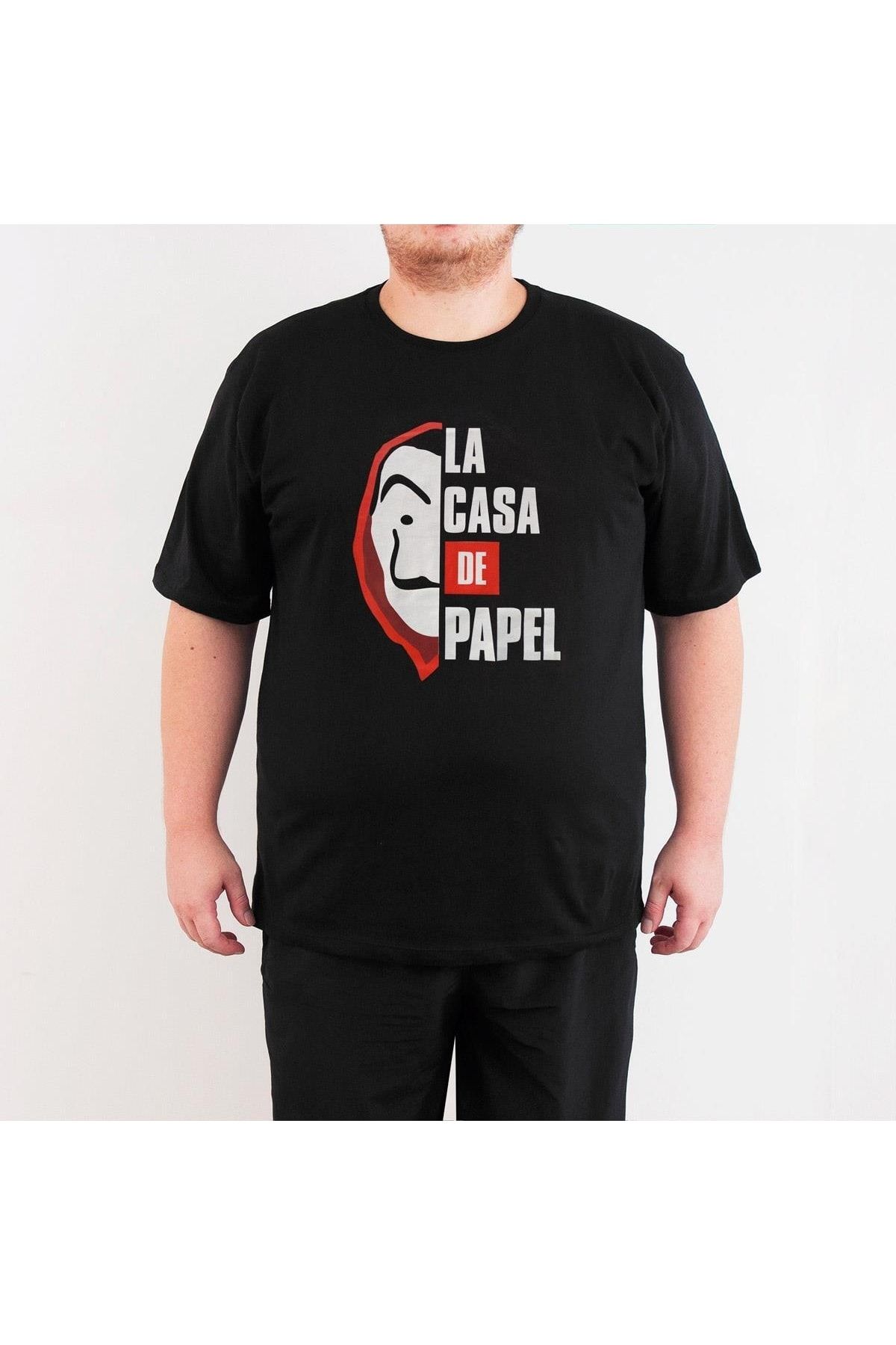 Bant Giyim - La Casa De Papel 4xl Büyük Beden Erkek Tişört