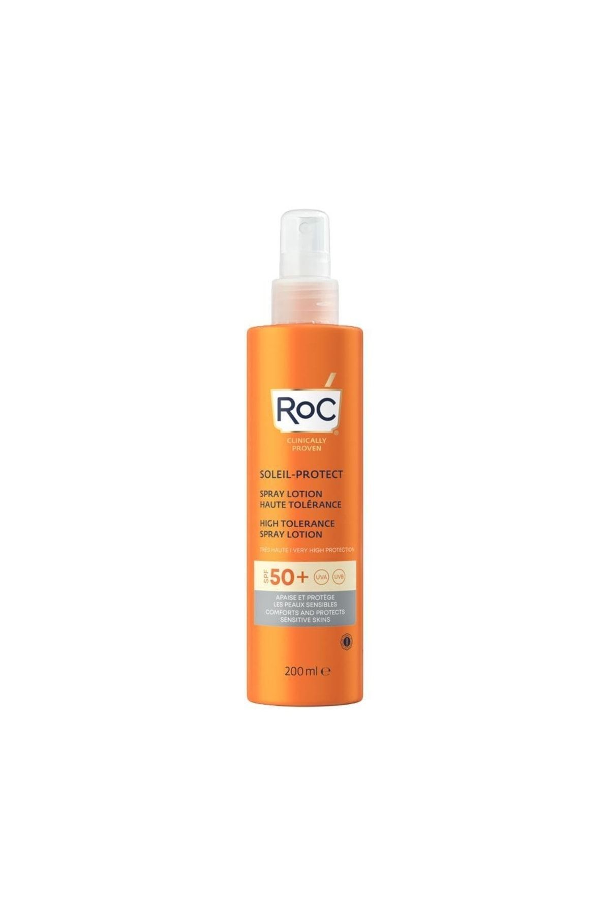 Roc Hassas Ciltler Için Vücut Güneş Kremi Spf50 200 ml