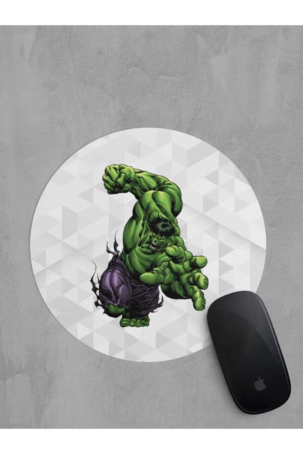 Panorama Ajans Marvel Hulk Yeşil Dev Yuvarlak Mouse Pad