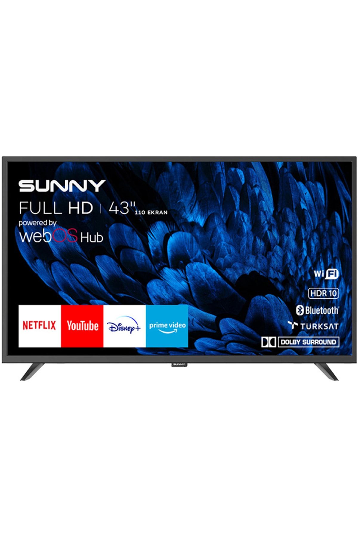 Sunny SN43DAL540 43'' 109 Ekran Uydu Alıcılı Full HD WebOS Smart LED TV