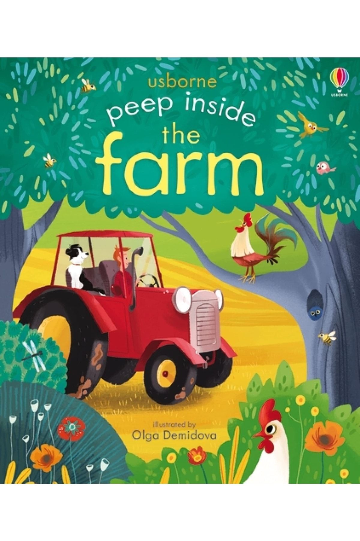 Kolektif Kitap Peep Inside The Farm - Anna Milbourne