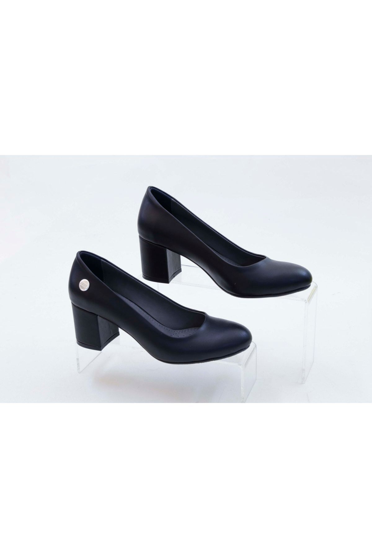 Mammamia Kadın Siyah Klasik Topuklu Ayakkabı