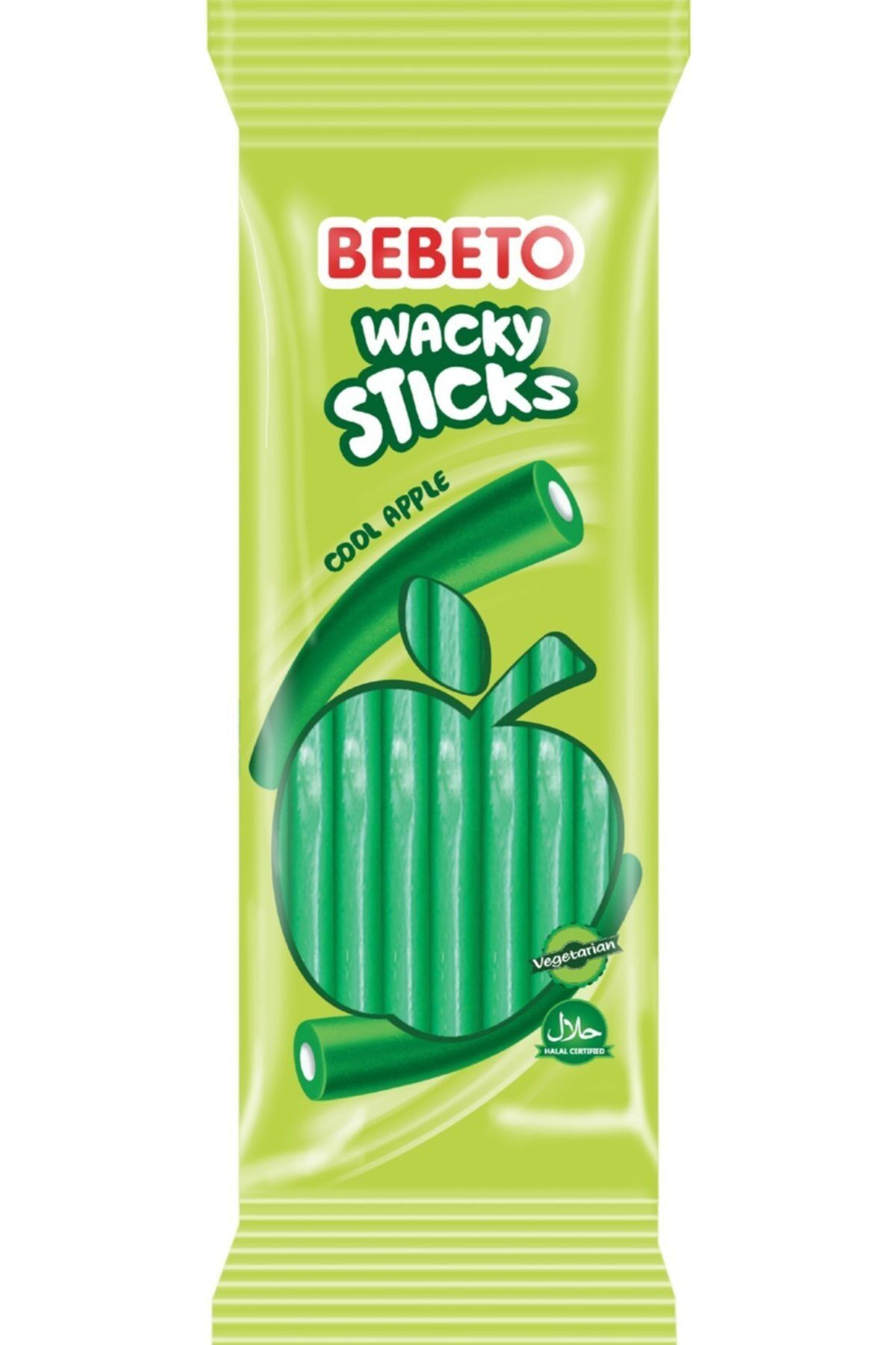 BEBETO Wacky Sticks Apple 175 gr