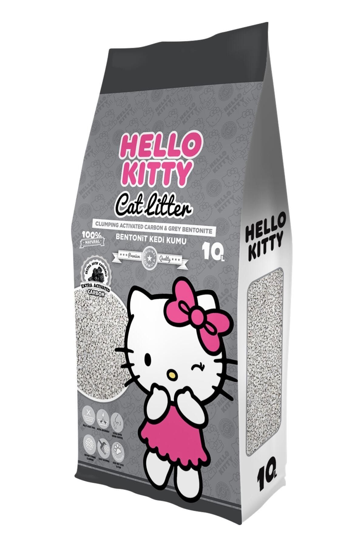 Hello Kitty Hello Kıtty 10l Aktif Karbonlu Kedi Kumu