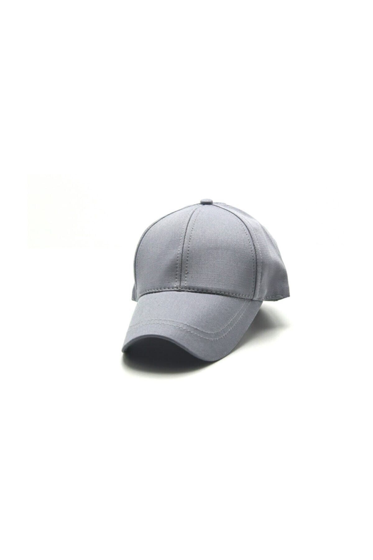 Zirve Unisex Gri Ayarlanabilir Şapka
