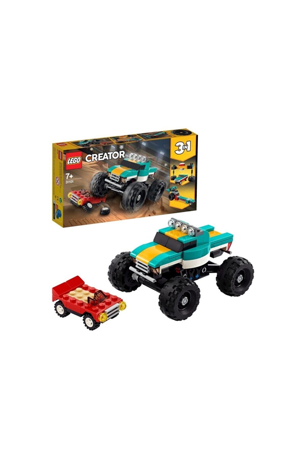 LEGO ® Creator 31101 3’ü 1 Arada Canavar Kamyon Lisanslı Ürün